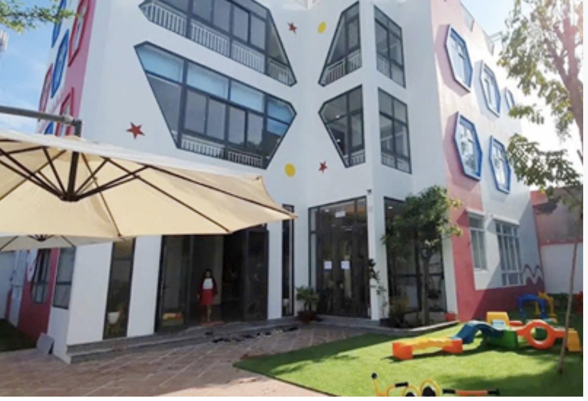 Thanh Loc campus — largest with rooftop pool